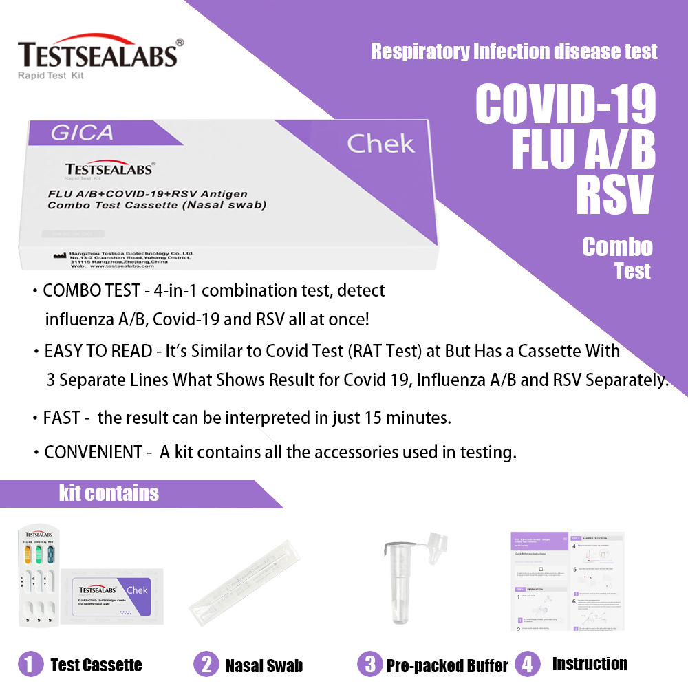 flu ab + COVID-19 + RSV
